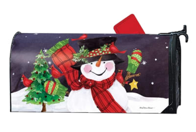 Frosty Friends MailWraps Mailbox Cover