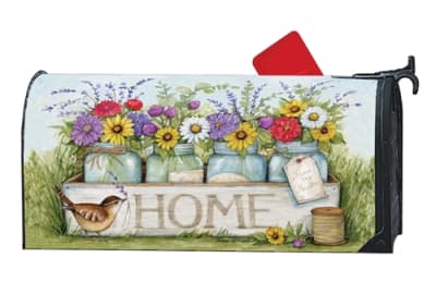 Welcome Home MailWraps Mailbox Cover