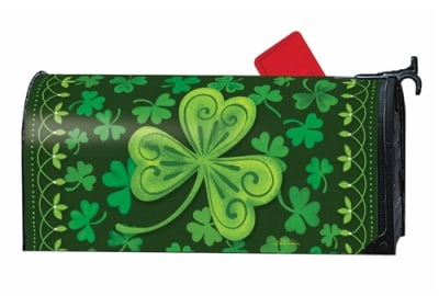 Shamrock Time MailWraps Mailbox Cover