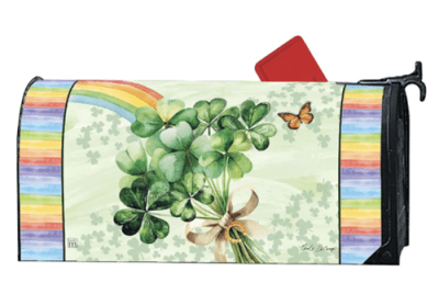 St. Patty's Rainbow MailWraps Mailbox Cover