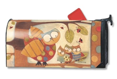 Whooo Did It? MailWrap Magnetic Mailbox Cover