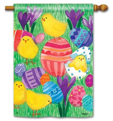 Chicky Babes BreezeArt Standard House Flag