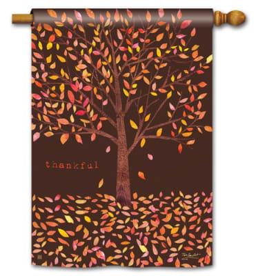 Thankful BreezeArt Standard House Flag