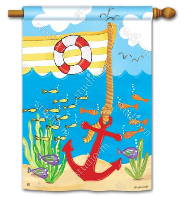 Big Boats BreezeArt Standard House Flag