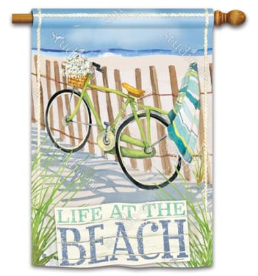 Beach Trail BreezeArt Standard House Flag