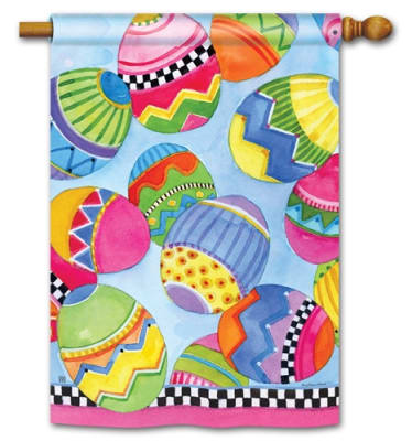 Egg Toss BreezeArt Standard House Flag