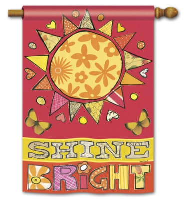 Sunshine Decorative Standard House Flag