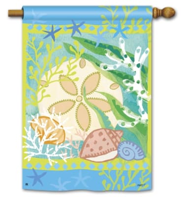 Sand Dollar Decorative Standard House Flag