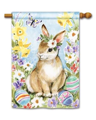 Easter Visit BreezeArt Standard House Flag