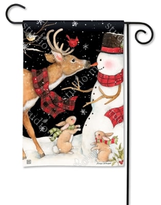 Nose to Nose BreezeArt Garden Flag