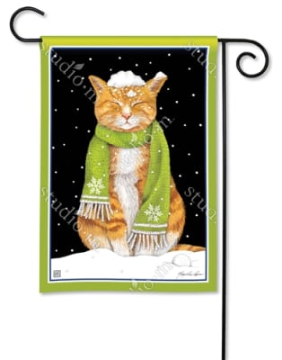 It's Cold Outside BreezeArt Garden Flag