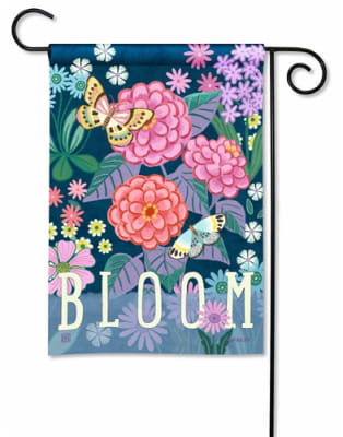Zinnia Summer BreezeArt Garden Flag