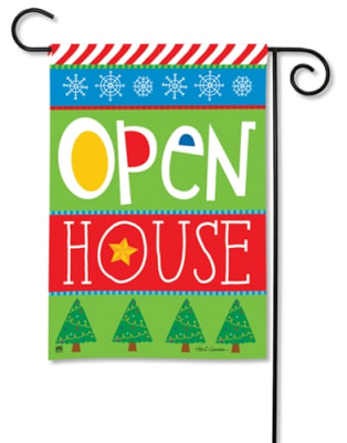 Open House BreezeArt Decoratve Garden Flag