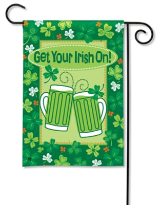 Get Your Irish On BreezeArt Garden Flag