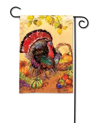 Wild Turkey BreezeArt Garden Flag