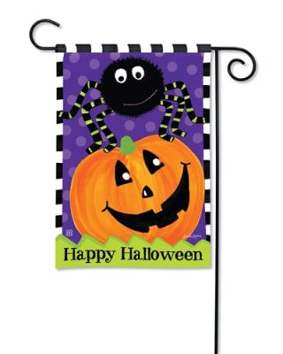 Spider and Jack BreezeArt Garden Flag