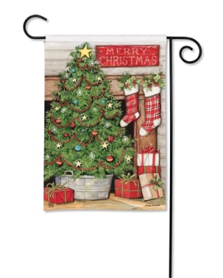 Christmas Tree BreezeArt Garden Flag