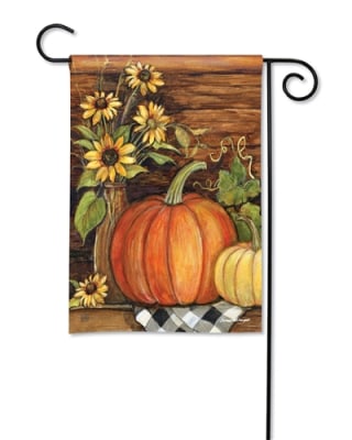 Harvest Gathering BreezeArt Garden Flag
