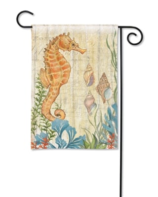 Sea Pony BreezeArt Garden Flag