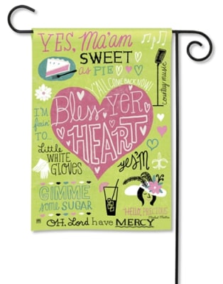 Bless Yer Heart BreezeArt Garden Flag