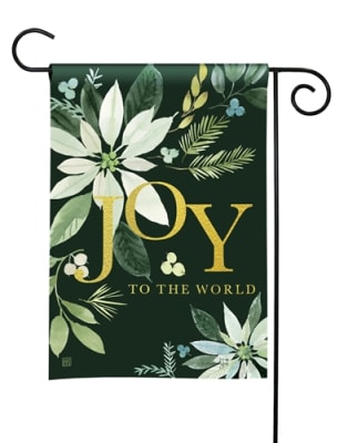 Poinsettia Joy BreezeArt Garden Flag