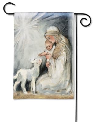 Mother and Child BreezeArt Garden Flag