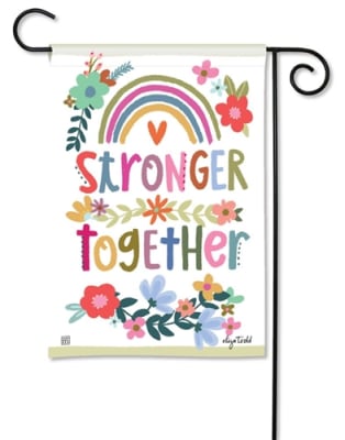 Stronger Together BreezeArt Garden Flag