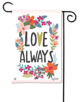 Love Always BreezeArt Garden Flag