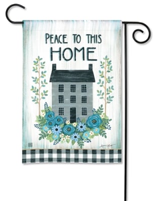 Peace To This Home BreezeArt Garden Flag