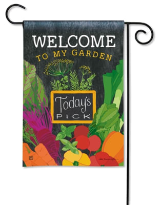 Farmers Market BreezeArt Garden Flag