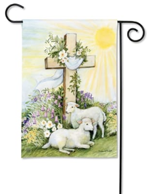 Easter Morning BreezeArt Garden Flag