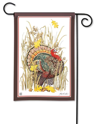 Turkey Hideout BreezeArt Garden Flag