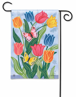 Tulip Tango BreezeArt Garden Flag