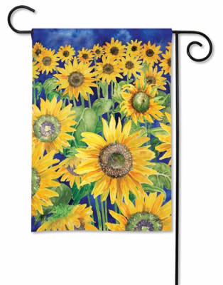 Sunflower Meadow BreezeArt Garden Flag