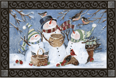 Bird Feeders MatMates Decorative Doormat