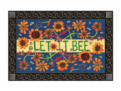 Let It Bee MatMates Decorative Doormat