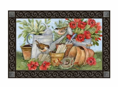 Garden Friends  MatMates Decorative Doormat