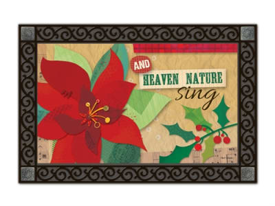 Heaven and Nature Sing MatMates Decorative Doormat