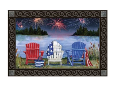 Lake View MatMates Decorative Doormat