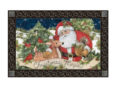 Christmas Magic MatMates Decorative Doormat