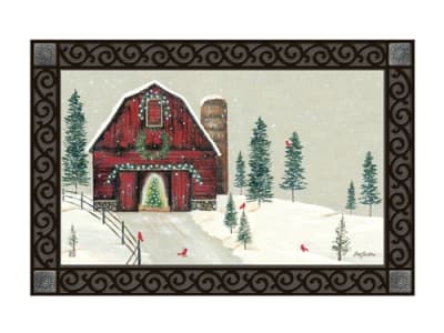 Christmas Tree Barn MatMates Decorative Doormat
