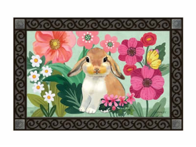 Bunny Love MatMates Decorative Doormat