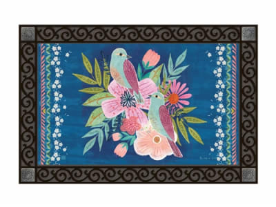 Love Birds MatMates Decorative Doormat