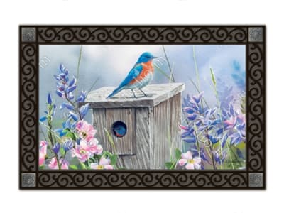 Bluebird Lookout MatMates Decorative Doormat