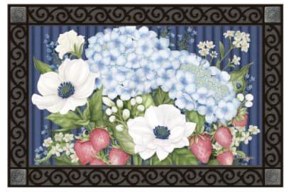 Strawberry Summer MatMates Decorative Doormat