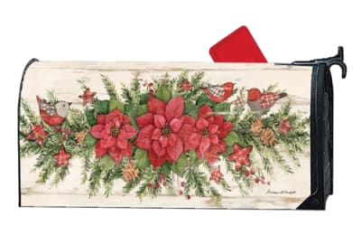 Farmhouse Christmas Large MailWraps Mailbox Cover