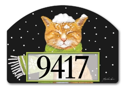 It's Cold Outside Yard DeSigns Magnetic Art