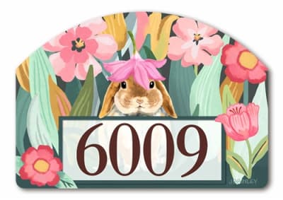 Garden Bunny Yard DeSigns Magnetic Art