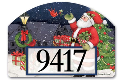 Hometown Santa Yard DeSigns Magnetic Art