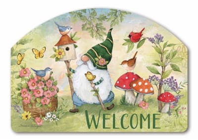 Birdhouse Gnome Yard DeSigns Magnetic Art